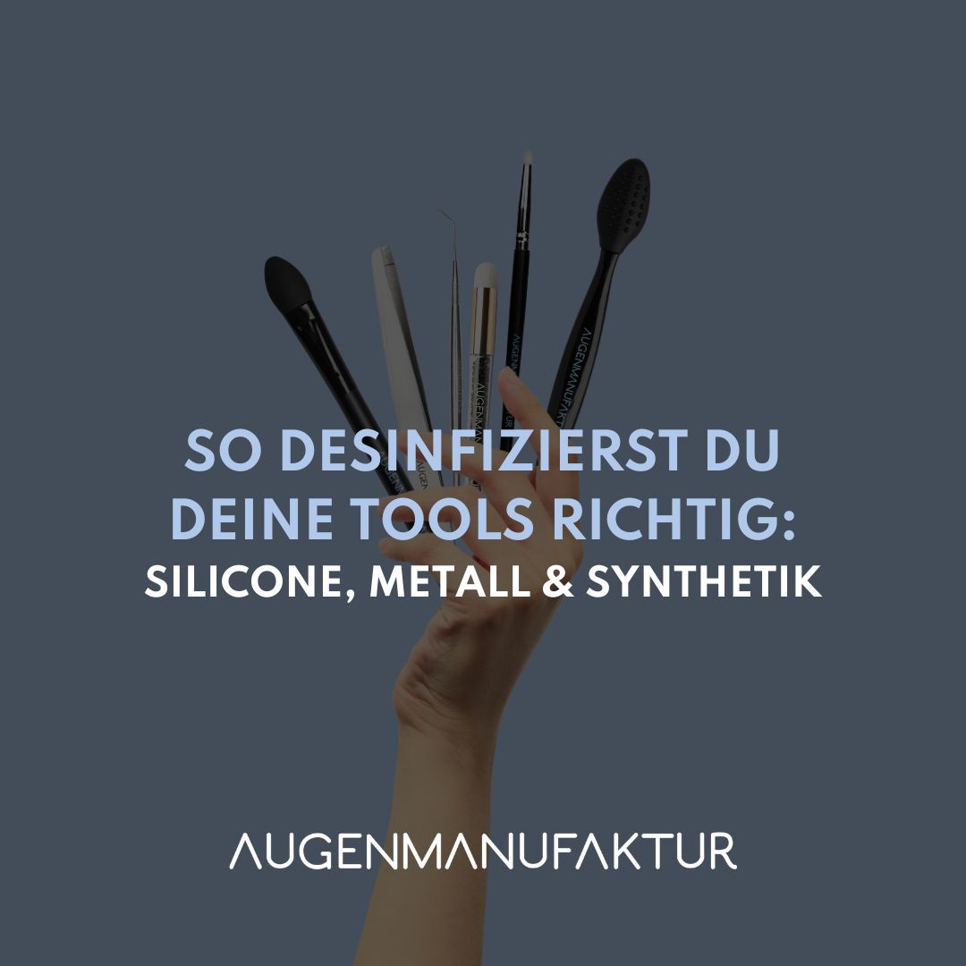 Wie desinfiziere ich meine wiederverwendbaren Tools