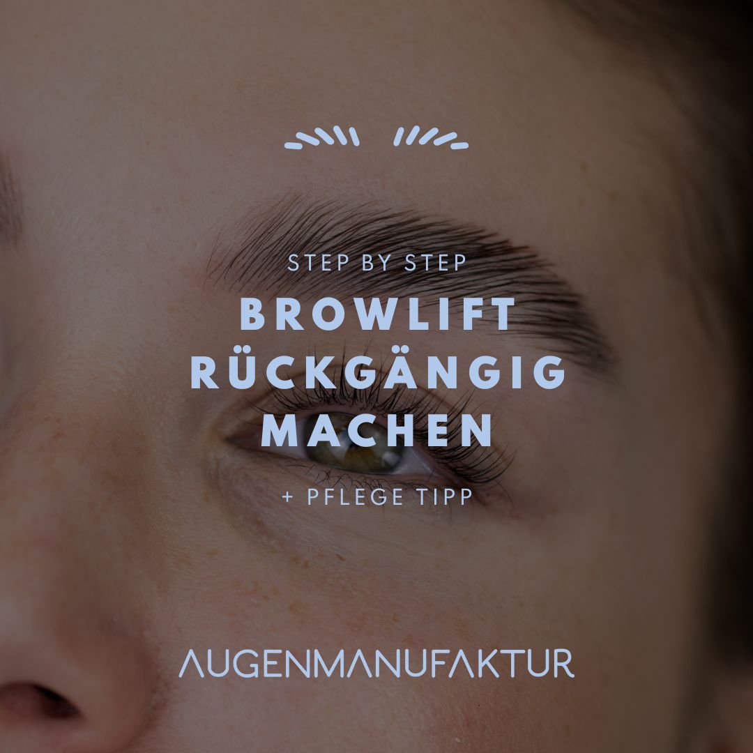 Deckblatt von Browlift Rückgängig machen