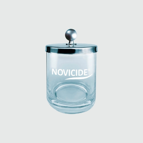 NOVICIDE disinfectant table glass